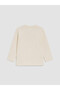 Two Mt Shop Quality Lcw Baby Beige Oval Collar Baby Boy T-Shirt - 3