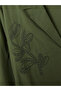 Lcw Dream Green Embroidered Women's Beach Shirt - 7
