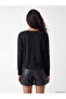 Xside Black Boat Neck Modal Blend Blouse - 4