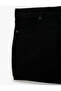 Cotton Comfortable Fit Pocketed Denim Shorts Skirt - 4