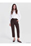 Lcw Modest Brown Women's Elastic Waist Pants