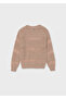 Girl's Crochet Openwork Sweater 7335 - 4