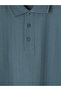 Rmz Gi̇yi̇m Farkiyla Devrik Roba Yaka Men's T-Shirt - 6