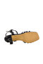 Women's Black Thin Strap Heeled Sandals – Elegant and Stylish Evening Dress Shoes - 5