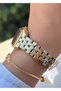 Minimal -Original-Women's Wristwatch - Gold Color - Adjustable Steel Band - Bracelet Included as a Gift - 6