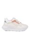 White-Powder Mesh Lace-Up Thick-Soled Women's Walking and Sports Shoes Sneaker 051 (Y) - 2