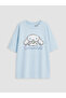 Lcw Kids Blue Cinnamoroll Printed Girls' Shorts Pajama Set - 3
