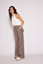 Fularli Draped Pants Mink - 3