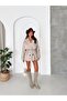 Windbreaker Detailed Belted Araboy Trench Coat - 2