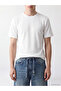 Xside White Crew Neck Men's T-Shirt - 3