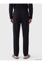 Black Standard Fit Men's Pajama Bottoms - 4
