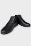 Men's Zippered Lace-Up Cold-Proof Genuine Leather Boots Black - 3