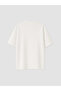 Xside Ecru Crew Neck Men's T-Shirt - 7
