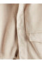 Vizyon New Season Standard Fit Fur Collar Suede Men's Coat - 7