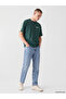 Xside Green Crew Neck Printed Men's T-Shirt - 2
