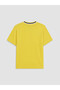 Xside Active Yellow Crew Neck Printed Men's Sports T-Shirt - 7