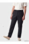 Southblue Black Regular Fit 100% Linen Men's Trousers