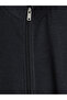 Lcwaikiki Classic Anthracite High Collar Men's Zippered Sweatshirt - 5
