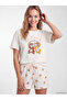 Esvab • Modern & Distinctive Chip and Dale Printed Women's Shorts Pajama Set - 2