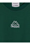 Kappa Green Embroidered Crew Neck Men's T-Shirt - 2