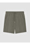 Lcw Dream Green Modal Blended Women's Shorts Pajama Set - 8