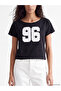 Two Mt Shop Quality Xside Black Combed Cotton Printed Comfortable & Relaxing Short Sleeve Women's T-Shirt - 3