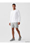 Xside Active White Crew Neck Long Sleeve Men's T-Shirt - 2