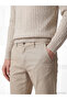 Southblue Beige Regular Fit Linen Blend Men's Trousers - 3