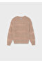 Girl's Crochet Openwork Sweater 7335 - 3