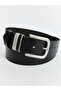 Lcw Accessories Black Leather Men's Belt - 2
