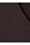 Two Mt Shop Quality Lcw Curve Brown Combed Cotton Plain Standard & Regular Long Sleeve Women's T-Shirt - 4