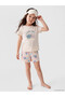 I Popular Cartoon Hero Themed Printed Girls' Shorts Pajama Set from Freezen Store - 3