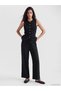 Rmz Gi̇yi̇m Farkiyla Women's Linen Blend Trousers with Waist Cord - 2
