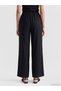 Rmz Gi̇yi̇m Farkiyla Women's Linen Blend Trousers with Waist Cord - 5