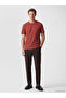 Southblue Brown Crew Neck Embroidered Men's T-Shirt - 2