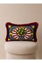 Verona Series, Suede Fringed Throw Pillow Cover 35X50 cm (1 Piece) - 3
