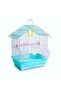 Premium House-Shaped Bird Cage for Budgies, Parakeets, Lovebirds & Small Cockatiels, Durable Powder-Coated Wire Cage with Removable Tray, 2 Adjustable Perches & 2 External Feeding Cups, Lig - 5
