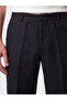 Southblue Black Regular Fit 100% Linen Men's Trousers - 3