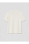 Two Mt Shop Quality Lcw Modest Beige Interlock Plain Loose & Baggy Short Sleeve Women's T-Shirt - 6
