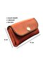 DIY Perga Leather Card Holder Craft Kit, Do-It-Yourself Handmade Horizontal Wallet and Card Holder Kit for Men and Women - 6