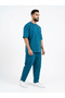 Men's 2 Thread Basic T-Shirt and Pants Two-Piece Set - 3