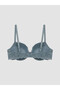Lcw Dream Blue Underwire Non-Padded Lace T-Shirt Bra - 2