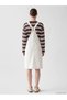 Square Roba Collar Jean Salopet Dress for Style Enthusiasts from Uzg Store - 5