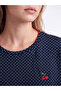 Sparkling Choices from Shining Store Zero Roba Collar Polka Dot Women's Pajama Set - 4