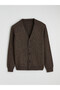 Timeless Clothing & Timeless Choices Standardfit V Dikim Men's Knitwear Cardigan - 5
