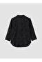 Lcw Everyday Black Embroidered Women's Shirt - 6