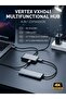 VXHD41 محول USB-C متعدد الوظائف 4 في 1 - HDMI 4K@30Hz، VGA 1080P@60Hz، USB 3.0 5Gbps ومحول Type-C PD 100W - 2