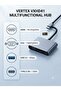 VXHD41 محول USB-C متعدد الوظائف 4 في 1 - HDMI 4K@30Hz، VGA 1080P@60Hz، USB 3.0 5Gbps ومحول Type-C PD 100W - 4