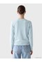 Lcw Comfort Blue Crew Neck Women's Knitwear Sweater - 4