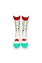 Single Unisex Teacher Themed White Colored Socks - 3